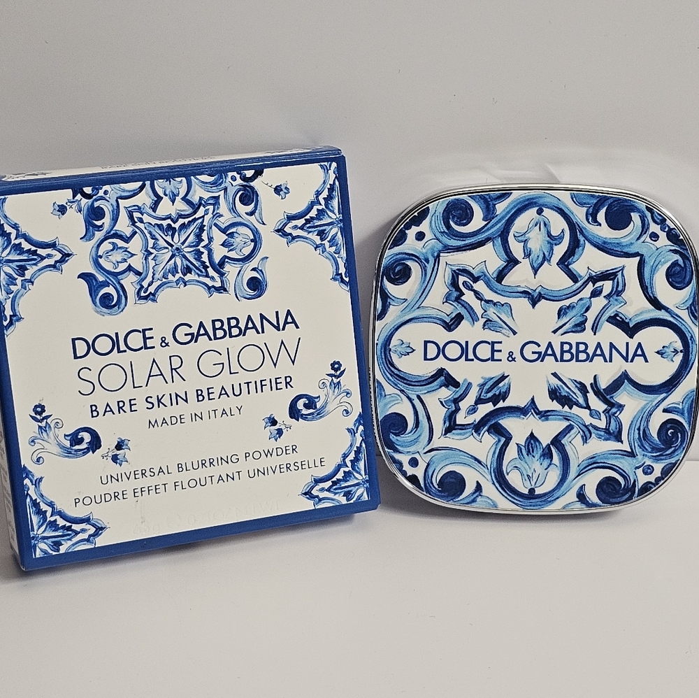 DOLCE & GABBANA Solar Glow Bare Skin Beautifier Universal Blurring Powder new